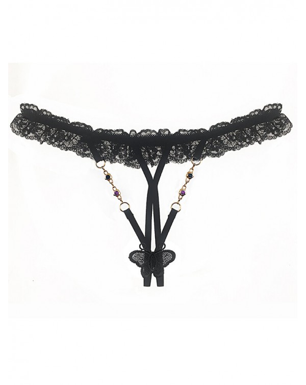 Lace Transparent Hollow String Attractive Underwea...