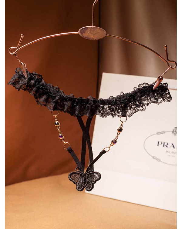 Lace Transparent Hollow String Attractive Underwea...
