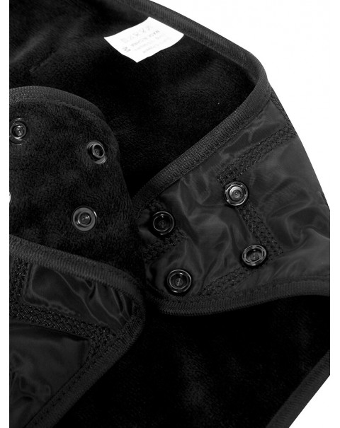 USB Electric Heated Thermal Buckle Straps Adjustable Shapewear Waistcoat For Adult - 10 Black