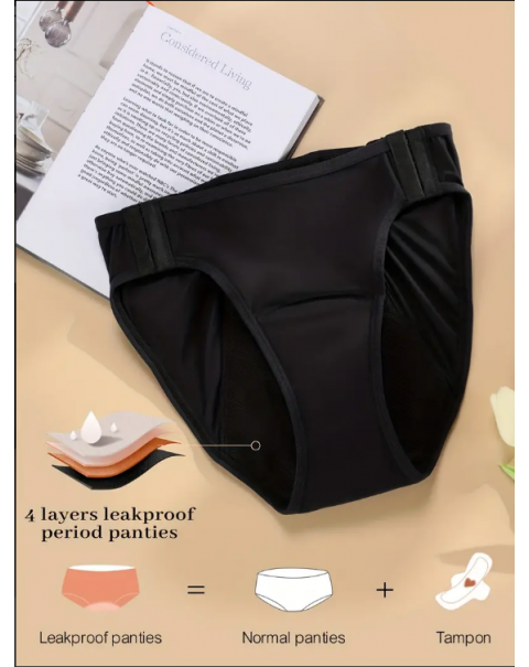 Simple Solid Briefs, Comfy & Breathable Buckle Stretchy Intimates Panties, Women's Lingerie & Underwear
